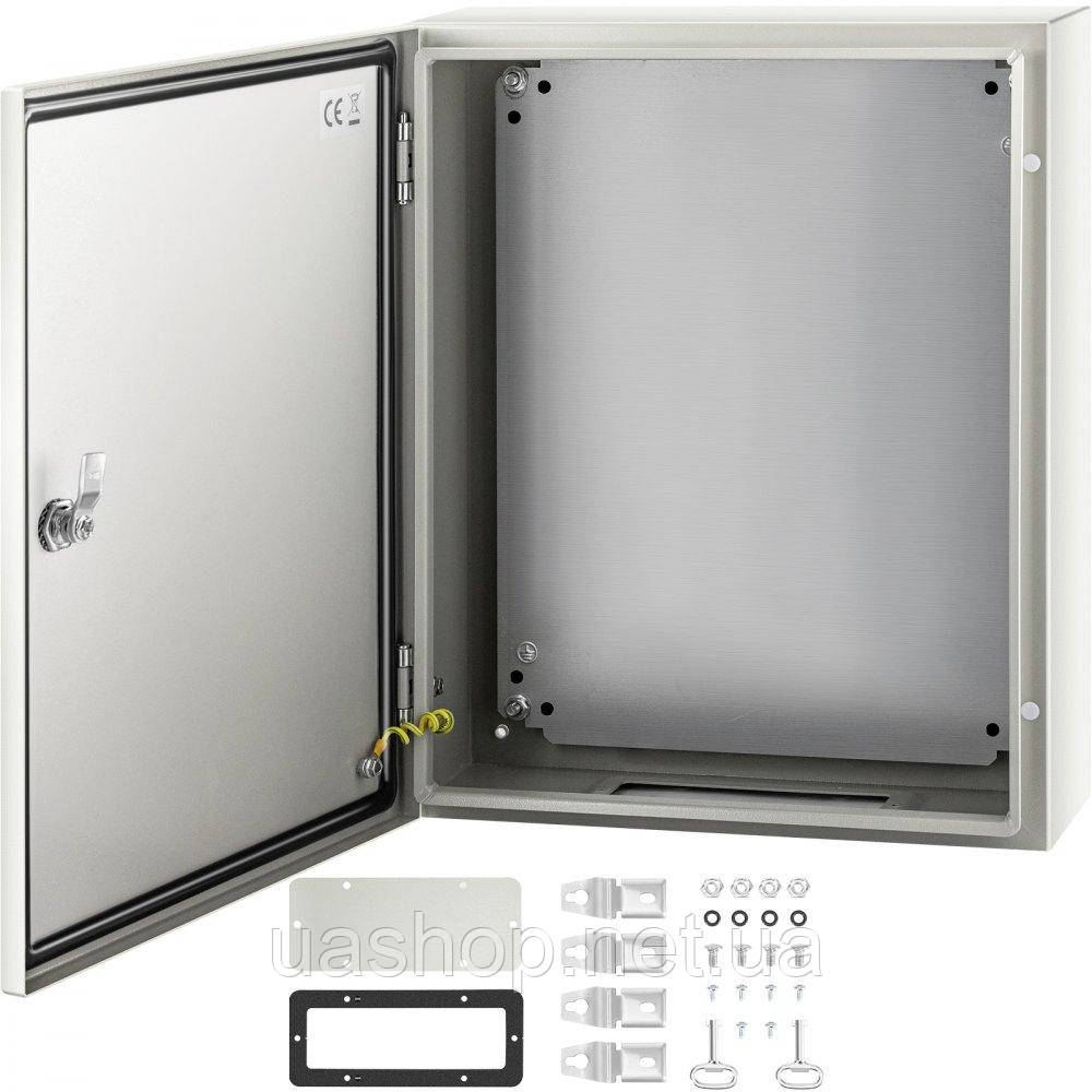 Vevor 316481 Сталевий корпус NEMA, 50 x 40 x 15 см, сталева вимикальна коробка NEMA 4X, водонепроникна та пилонепроникна IP66,