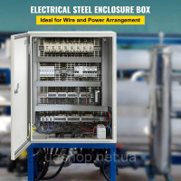 Vevor 316481 Сталевий корпус NEMA, 50 x 40 x 15 см, сталева вимикальна коробка NEMA 4X, водонепроникна та пилонепроникна IP66, Vevor 316481 Сталевий корпус NEMA, 50 x 40 x 15 см, сталева вимикальна коробка NEMA 4X, водонепроникна та пилонепроникна IP66,