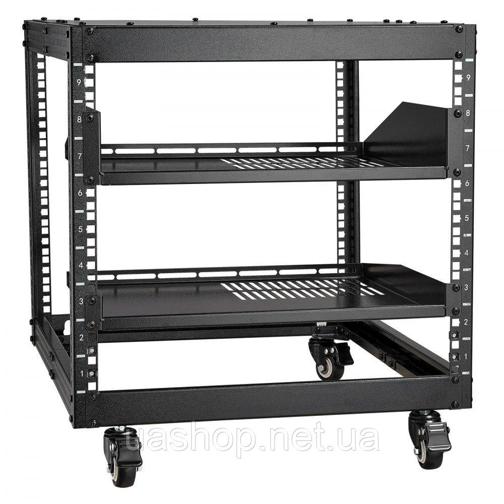 Vevor 316491 9U Server Rack Open Frame Network Cabinet Network Housing 584,2-1016 мм
