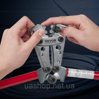 Vevor 316511 Обтискні кліщі кліщі для кабельних наконечників 6-50 мм², обтискні кліщі для акумуляторних кабелів 10-1/0 AWG для