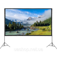 Vevor 315354 Проекційний екран з підставкою 381 см HD 4K для зовнішнього та внутрішнього проекторів, швидко складаний портативний Vevor 315354 Проекційний екран з підставкою 381 см HD 4K для зовнішнього та внутрішнього проекторів, швидко складаний портативний