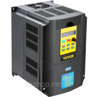 Vevor 316553 перетворювач частоти Vfd 220 В 4 кВт 5.5 Ps VFD перетворювач змінної частоти регульована швидкість багаторазовий