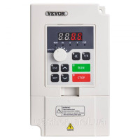 Vevor 316556 Частотний перетворювач 3PS 5A 3-фазний вхід 380В на 3-фазний вихід 0-380В Vevor 316556 Частотний перетворювач 3PS 5A 3-фазний вхід 380В на 3-фазний вихід 0-380В