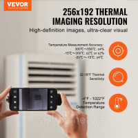 Vevor 316560 Тепловізійна камера для Android та IOS з роздільною здатністю 256 x 192 ІЧ з WLAN Vevor 316560 Тепловізійна камера для Android та IOS з роздільною здатністю 256 x 192 ІЧ з WLAN