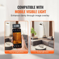 Vevor 316565 Тепловізійна камера для Android, роздільна здатність 256 x 192 ІЧ, частота оновлення 25 Гц Vevor 316565 Тепловізійна камера для Android, роздільна здатність 256 x 192 ІЧ, частота оновлення 25 Гц