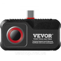 Vevor 316565 Тепловізійна камера для Android, роздільна здатність 256 x 192 ІЧ, частота оновлення 25 Гц Vevor 316565 Тепловізійна камера для Android, роздільна здатність 256 x 192 ІЧ, частота оновлення 25 Гц