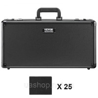 Vevor 316575 Коробка для зберігання торгової картки 162 PSA, кодовий замок на 5 отворів