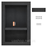 Vevor 315401 Стінова ніша 10x40.64x60.96см Душова ніша Двошарове облицювання плиткою Водонепроникна установка ніші Матеріал Vevor 315401 Стінова ніша 10x40.64x60.96см Душова ніша Двошарове облицювання плиткою Водонепроникна установка ніші Матеріал