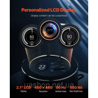 Vevor 316592 Liquid Cooler AIO CPU Water Cooler ARGB Light 3x 120mm PWN Fans Vevor 316592 Liquid Cooler AIO CPU Water Cooler ARGB Light 3x 120mm PWN Fans