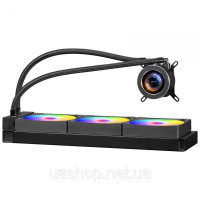 Vevor 316592 Liquid Cooler AIO CPU Water Cooler ARGB Light 3x 120mm PWN Fans Vevor 316592 Liquid Cooler AIO CPU Water Cooler ARGB Light 3x 120mm PWN Fans