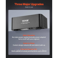 Vevor 316625 50 л/хв Повітряний насос 36 Вт Air Assist Air Support Kit для лазерного гравера