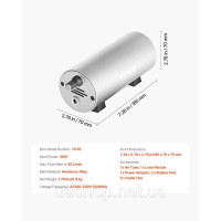 Vevor 316626 30L/min Air Pump Air Assist Air Assist Air Support Kit для лазерного гравера