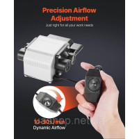 Vevor 316627 Air Assist 30 л/хв, комплект повітряної підтримки для лазерного гравірувального верстата, усуває дим і пил, знижує Vevor 316627 Air Assist 30 л/хв, комплект повітряної підтримки для лазерного гравірувального верстата, усуває дим і пил, знижує