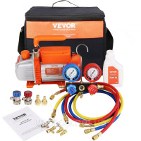 Vevor 316648 Багатофункціональний насос Вакуумний насос 100 л/хв Вакуумний насос A2L вибухозахищений 150Вт 220В/50Гц 1440об/хв