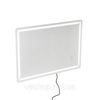 Vevor 315468 LED Дзеркало для ванної Косметичне дзеркало 3 кольори настінне 70x100см