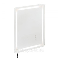 Vevor 315469 LED Дзеркало для ванної Косметичне дзеркало 3 кольори настінне 50х70см