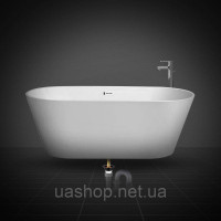 Vevor 315475 Стік для ванни окремо стоячий, комплект зливу для ванни з перехідником ПВХ
