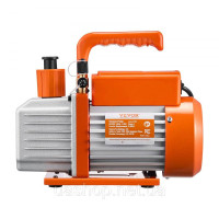 Vevor 316654 Вакуумний насос 3.5CFM HVAC 1-ступеневий роторно-лопатевий вакуумний насос Вакуумний насос Vevor 316654 Вакуумний насос 3.5CFM HVAC 1-ступеневий роторно-лопатевий вакуумний насос Вакуумний насос