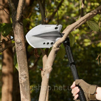 Vevor 316919 Survival Shovel 13 в 1 Лопата для кемпінгу, складна портативна багатофункціональна Vevor 316919 Survival Shovel 13 в 1 Лопата для кемпінгу, складна портативна багатофункціональна
