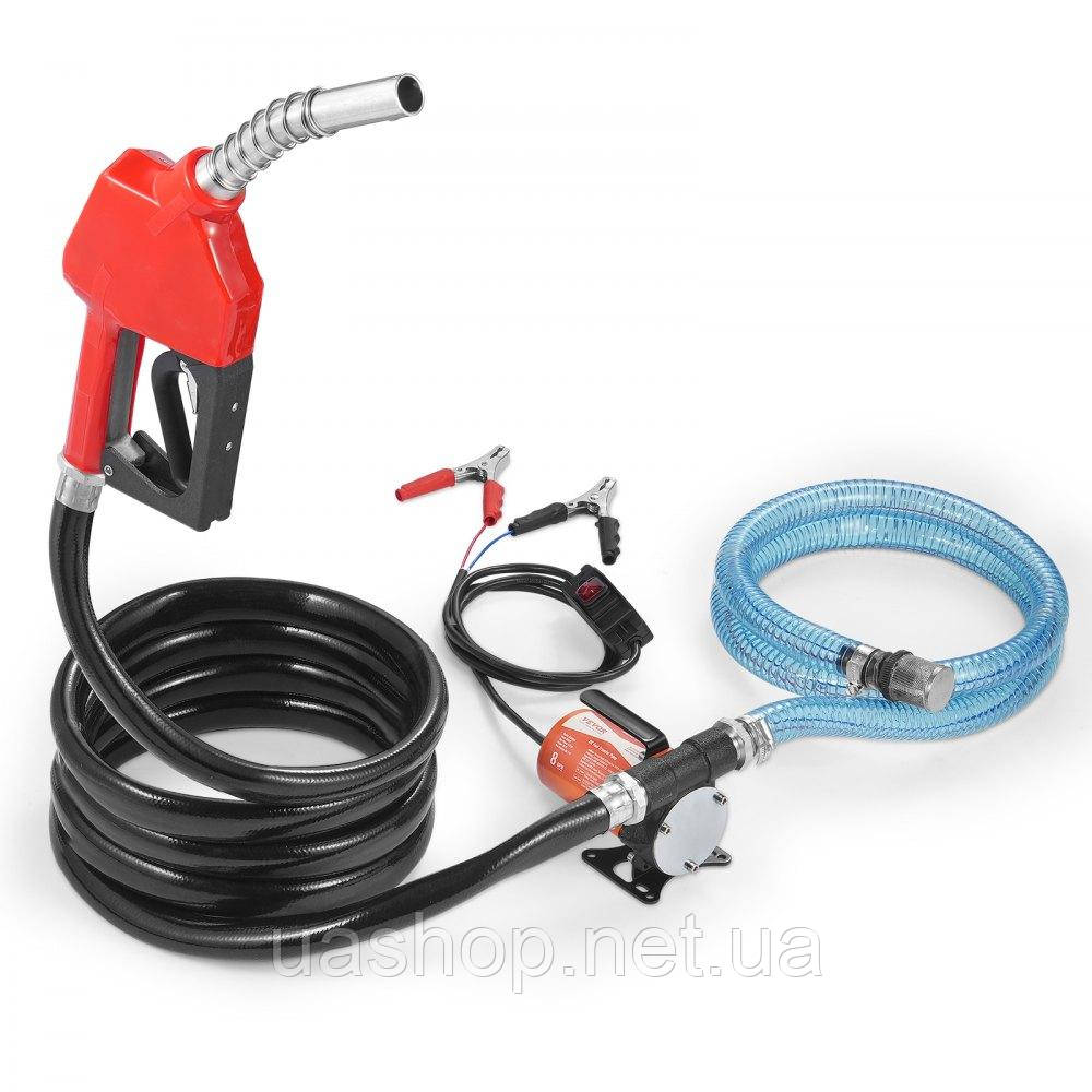 Vevor 316685 Дизельний насос Масляний насос 12V 8GPM 1/5HP з автоматичною паливною форсункою