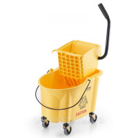 Vevor 315574 Відро для швабри з віджимом, 26 QT Комерційне відро для швабри з боковим притиском, комбіноване відро для швабри та Vevor 315574 Відро для швабри з віджимом, 26 QT Комерційне відро для швабри з боковим притиском, комбіноване відро для швабри та
