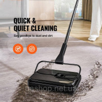 Vevor 984691 Carpet Sweeper, ручна підлогомиюча машина, 200 мм для чищення килимів і твердих підлог, видалення