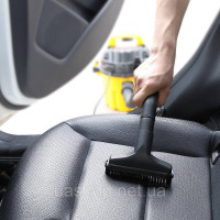 Vevor 315585 Пилосос для вологого та сухого прибирання промисловий пилосос 10л 2.5HP з жовтими насадками