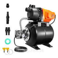 Vevor 316713 750W садовий насос іригаційний насос насос для басейну насос для дрібної свердловини 3700 л/год Vevor 316713 750W садовий насос іригаційний насос насос для басейну насос для дрібної свердловини 3700 л/год