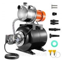 Vevor 316712 1176W садовий насос іригаційний насос насос для басейну насос для дрібної свердловини 5600 л/год Vevor 316712 1176W садовий насос іригаційний насос насос для басейну насос для дрібної свердловини 5600 л/год