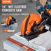 Vevor 315613 Пила для бетону 2800W фреза для тротуару фреза для бетону 356 мм Vevor 315613 Пила для бетону 2800W фреза для тротуару фреза для бетону 356 мм