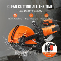 Vevor 315613 Пила для бетону 2800W фреза для тротуару фреза для бетону 356 мм Vevor 315613 Пила для бетону 2800W фреза для тротуару фреза для бетону 356 мм