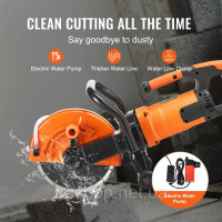 Vevor 315614 2000W Пила для різання бетону тротуарно-різка 23 см Vevor 315614 2000W Пила для різання бетону тротуарно-різка 23 см
