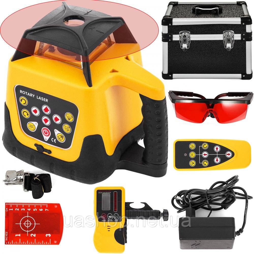 Vevor 316997 Rotary Laser Red Professional максимальна дальність роботи 500 м 360 Ротаційний лазерний рівень Водо- та