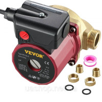 Vevor 316768 Циркуляційний насос Водяний насос 50 л/хв. 220 В Мембранний водяний насос 6M Низький рівень шуму Триступеневий