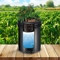 Vevor 317053 Гідропонна система вирощування Система RDWC PP 20L 4xвідро 1xрезервуар