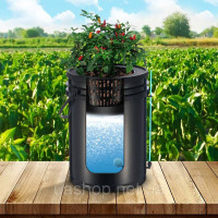 Vevor 317056 гідропонна система вирощування глибоководна культура PP 20L 1x відро 300x300x380 мм
