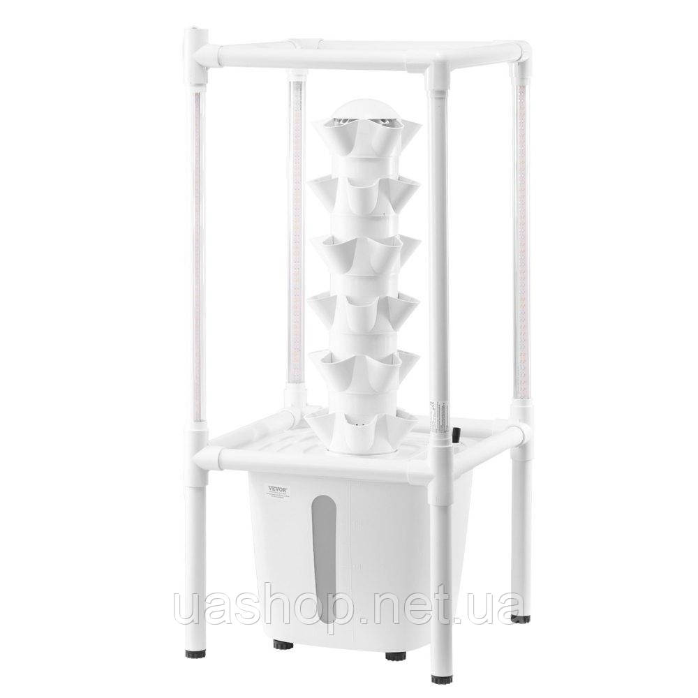 Vevor 317065 Гідропонна система вирощування Hydroponics Tower Grow Light 30 слотів