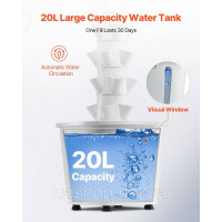 Vevor 317065 Гідропонна система вирощування Hydroponics Tower Grow Light 30 слотів