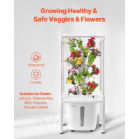 Vevor 317065 Гідропонна система вирощування Hydroponics Tower Grow Light 30 слотів
