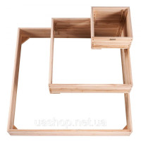 Vevor 317074 Піднята грядка 113 x 113 x 51 см Ящик для кашпо Ялинова деревина Овочева грядка Квітковий ящик Грядка з травами Vevor 317074 Піднята грядка 113 x 113 x 51 см Ящик для кашпо Ялинова деревина Овочева грядка Квітковий ящик Грядка з травами