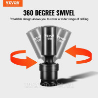 Vevor 316874 Набір торцевих ключів ударних, поворот на 360°, 14 шт., 3/8 дюйма Vevor 316874 Набір торцевих ключів ударних, поворот на 360°, 14 шт., 3/8 дюйма