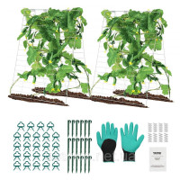 Vevor 317122 Набір з 2 складних опор для скелелазіння A-Frame Cucumber Trellis 90x140 см