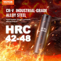 Vevor 316886 Набір професійних торцевих головок з легованої сталі CR-V, 23 предмети, ударний гайковерт 7/16-1 дюйма, HRC 42-48, Vevor 316886 Набір професійних торцевих головок з легованої сталі CR-V, 23 предмети, ударний гайковерт 7/16-1 дюйма, HRC 42-48,