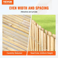 Vevor 317205 bamboo mat privacy fence приватний екран бамбуковий садовий паркан 4.8x1.8m Vevor 317205 bamboo mat privacy fence приватний екран бамбуковий садовий паркан 4.8x1.8m