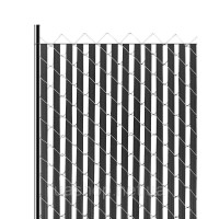 Vevor 317177 Chain Link Fence Privacy Screen Lams Double Walled 1740mm