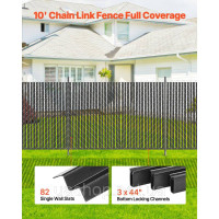 Vevor 317178 Chain Link Fence Privacy Screen Lams Single Wall 1740 мм Vevor 317178 Chain Link Fence Privacy Screen Lams Single Wall 1740 мм