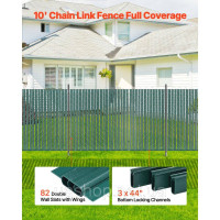 Vevor 317180 Chain Link Fence Privacy Screen Lams Double Walled 1130mm Vevor 317180 Chain Link Fence Privacy Screen Lams Double Walled 1130mm