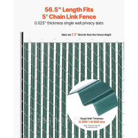Vevor 317181 Chain Link Fence Privacy Screen Lams Single Wall 1435 мм