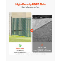 Vevor 317181 Chain Link Fence Privacy Screen Lams Single Wall 1435 мм