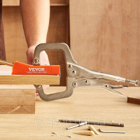 Vevor 318254 50 шт Набір для свердління кишенькових отворів Подвійне кишенькове свердло з квадратним свердлом, С-образні